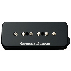 Seymour Duncan SP90 1N BLK Vintage P90 Soapbar, przetwornik do gitary elektrycznej do montau przy gryfie, czarny