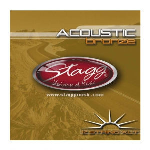 Stagg AC12STBR struny do gitary akustycznej dwunastostrunowej 10-47
