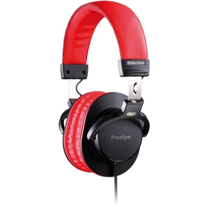 Prodipe 3000BR słuchawki zamknięte (32 Ohm), kolor czarno-czerwony
