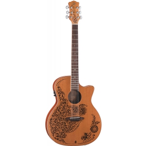 Luna Henna Oasis Cedar  gitara elektroakustyczna