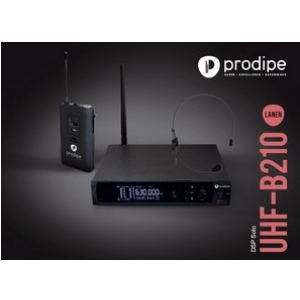 Prodipe Headset B210 Solo DSP UHF mikrofon bezprzewodowy nagłowny, zmienna częstotliwość