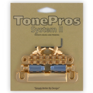 TonePros LPM04-G - Bridge and Tailpiece Set, mostek do gitary, zoty