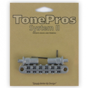 TonePros T3BT-SC - Tune-o-matic Bridge, mostek do gitary, satynowy chrom
