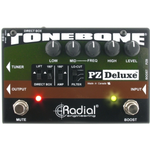 Radial PZ-DELUXE Tonebone PZ Deluxe Acoustic Instrument Preamp, efekt gitarowy