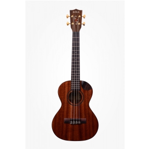 Kala KALA-KA-SMHT-SC Tenor Scallop Cutaway, ukulele tenorowe z pokrowcem, kolor mahoń