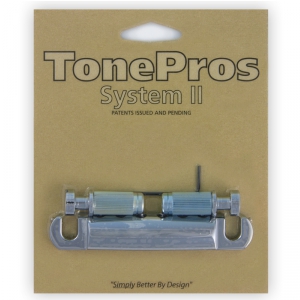 TonePros T1ZS-C - Tailpiece, czci mostka do gitary, chromowane