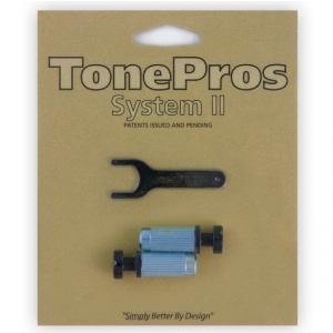 TonePros VBM1-B - G-Style Locking Studs, czci mostka do gitary, czarne