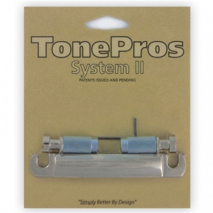 TonePros T7Z-N - Tailpiece, 7-strun, czci mostka do gitary, niklowane
