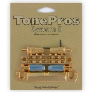 TonePros LPM02-G - Bridge and Tailpiece Set, mostek do gitary, zoty