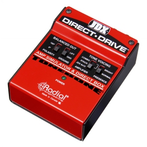 Radial JDX-DIRECT-DRIVE Tonebone JDX Direct Drive Guitar Amp Simulator, efekt gitarowy