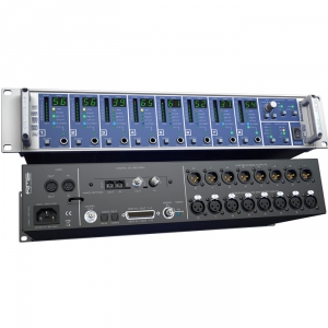 RME Micstasy przedwzmacniacz mikrofonowo-instrumentalny oraz przetwornik A/D, 8-nanaowy, 24-bity/192 kHz, zdalnie kontrolowany, Word Clock, MIDI, 8 kanaw AES/EBU IN/OUT, ADAT IN/OUT