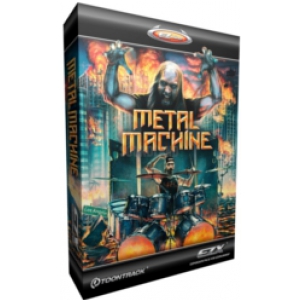 Toontrack EZX Metal Machine biblioteka brzmie� [EZdrummer, Superior Drummer] nagrana przez John′a Tempesta [White Zombie, Testament, Helmet] w Henson Recording Studios Los Angeles, produkcja - laureat Grammy Andy Sneap
