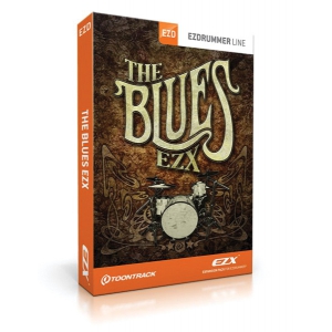 Toontrack EZX Blues biblioteka brzmie� [EZdrummer, Superior Drummer]2 klasyczne zestawy perkusyjne [Gretsch z 1970 roku oraz szwedzki Levin z 1940 roku], crash Paiste i Sabian, klasyczne talerze Zildjan A i K, partie perkusji zapisane w formacie MIDI