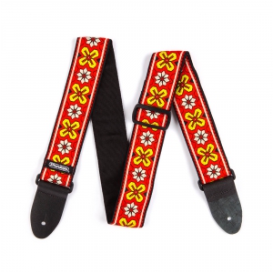 Dunlop Jacquard Strap - Avalon Red, pasek gitarowy