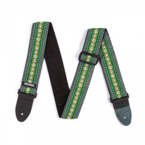 Dunlop Jacquard Strap - Matrix Green, pasek gitarowy