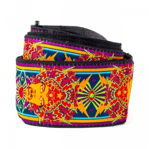 Dunlop Jimi Hendrix Strap - Poster, pasek gitarowy