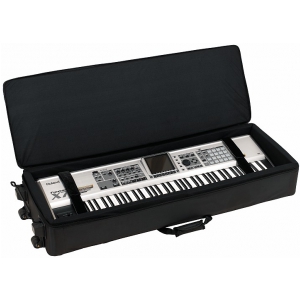 Rockcase RC-21519-B Deluxe Line Soft-Light Case - Keyboard 130 x 38 x 15 cm / 51 3/16 x 14 15/16 x 5 7/8, miękki futerał do keyboardu