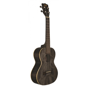 Kala Exotic Mahogany Ply Tenor Ukulele Black ukulele tenorowe + pokrowiec