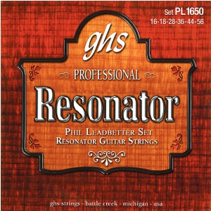 GHS Professional - Phil Leadbatter Signature - Resonator String Set, .016-.056
