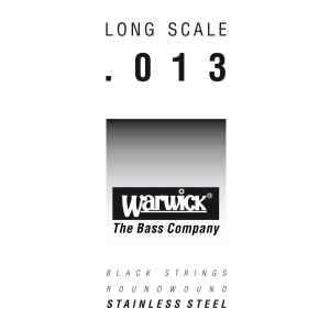 Warwick 40013 Black Label.013, Long Scale plain, struna pojedyncza do gitary basowej