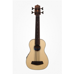 Kala UBASS-SSMHG-FL U-Bass Spruce Top Fretless, gitara basowa 4-strunowa z pokrowcem