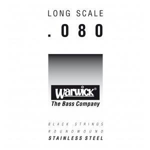 Warwick 40080 Black Label.080, Long Scale, struna pojedyncza do gitary basowej