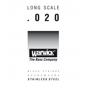 Warwick 40020 Black Label.020, Long Scale, struna pojedyncza do gitary basowej