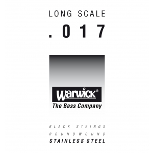 Warwick 40017 Black Label.017, Long Scale plain, struna pojedyncza do gitary basowej