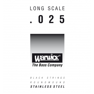 Warwick 40025 Black Label.025, Long Scale, struna pojedyncza do gitary basowej