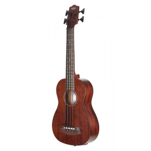 Kala UBASS-RMBL-FL U-Bass Rumbler, Fretless, Mahogany Satin with Gigbag, gitara basowa 4-strunowa z pokrowcem