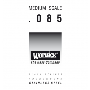 Warwick 39085 Black Label.085, Medium Scale, struna pojedyncza do gitary basowej