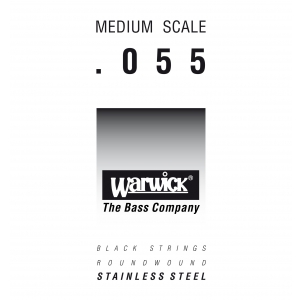 Warwick 39055 Black Label.055, Medium Scale, struna pojedyncza do gitary basowej