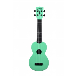 Kala KA-SWB-GN Waterman, ukulele sopranowe z pokrowcem, czarno-zielony