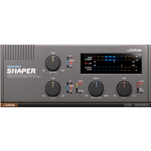 Softube Transient Shaper plug-in audio