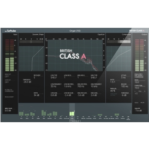 Softube British Class A Console 1 plug-in audio