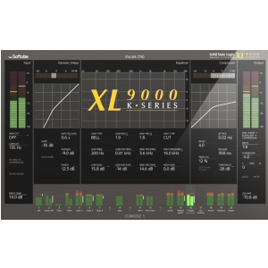 Softube SSL XL 9000 K-Series Console 1 plug-in audio