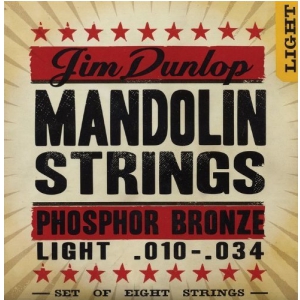 Dunlop struny do mandoliny Phosphor light 8 string
