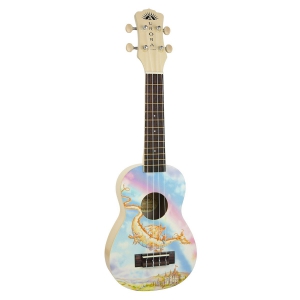 Luna Aurora v2 Uke Dragon - ukulele sopranowe