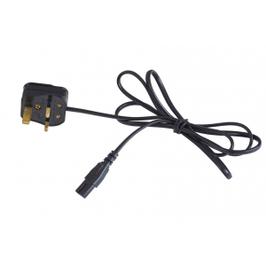 Netzkabel 2x0,75mm 2polSteck1,50 Powercord 2x0,75mm 2pin plug 1,50, UK Plug kabel zasilajcy