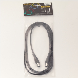 RockCable kabel MIDI - 2 m (6.6 ft) - Black
