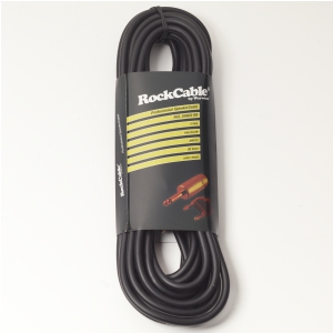 RockCable przewód głośśnikowy - Banana Plug (4 mm) / straight TS Plug (6.3 mm) - 10 m / 32.8 ft.
