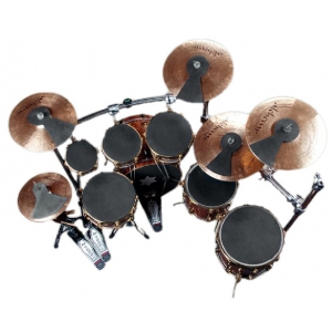 RockBag Drum Accessory - Silent Impact Tom Practice Pad, 15 cm / 6 in