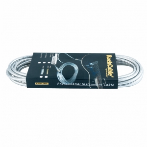 RockCable kabel instrumentalny - straight TS (6.3 mm / 1/4), silver - 6 m / 19,7 ft.