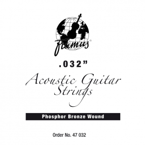 Framus Phosphor Bronze Single String 032 wound struna pojedyncza