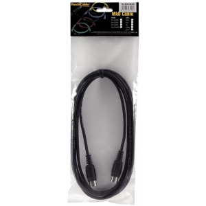 RockCable kabel MIDI - 1 m (3.3 ft) - Black