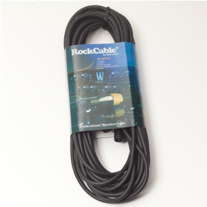 RockCable przewód głośśnikowy - lockable coaxial plug, 2-pin, 15 m / 49.2 ft