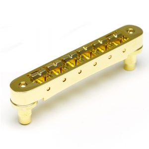 Graphtech ResoMax PM-8843-G0 - NV1 4 mm Tune-O-Matic Bridge - Gold mostek do gitary