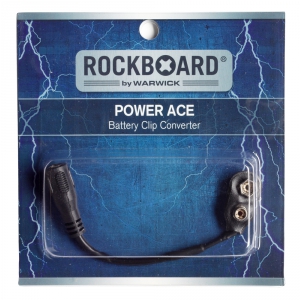RockBoard Power Ace: Battery Plug Converter - 9V battery  (...)