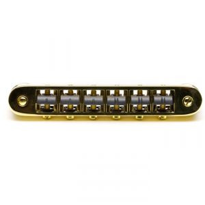 Graphtech ResoMax PS-8843-G0 - NV2 Tune-O-Matic Bridge, 4 mm - Gold mostek do gitary