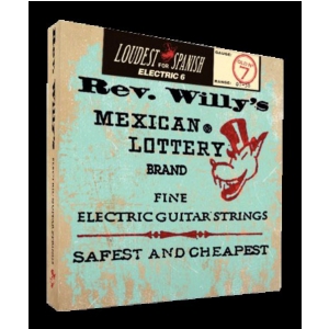Dunlop Rev Willy Mexican Lottery Strings light 008-040